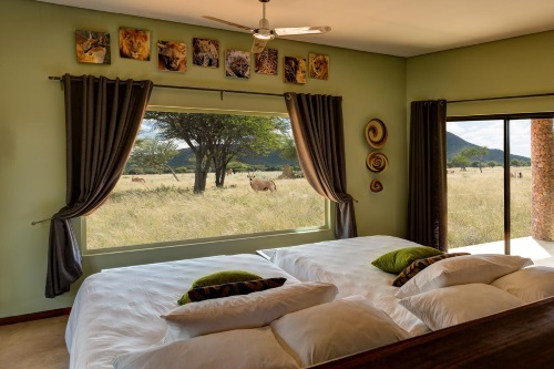 Okonjima Plains Camp tent